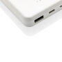 RCS gerecycled plastic 5.000 mAh 5W draadloze powerbank, wit