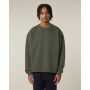 Radder 2.0 - Het unisex oversized crewneck sweatshirt - Khaki (L)