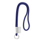 Polyester 2-kleurige koord-lanyard met full color label