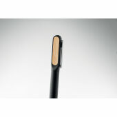 ALUBA - Balpen met draaimechanisme - Zwart