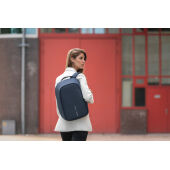 Bobby Hero Small, anti-diefstal rugzak, donkerblauw, zwart