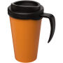 Americano® grande 350 ml geïsoleerde beker - Oranje/Zwart Americano® grande 350 ml geïsoleerde beker - Oranje/Zwart