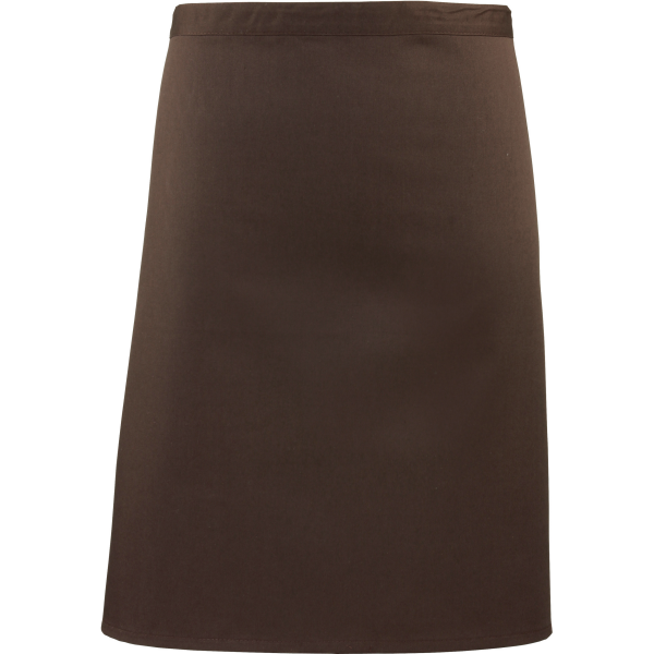 Halflang heupschort "Colours" Brown One Size Halflang heupschort "Colours" Brown One Size