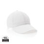 Impact AWARE™  6 panel 190gr gerecycled katoenen cap, wit