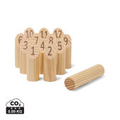 VINGA Muge mini nummer spel, bruin