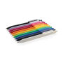 Tide GRS gecertificeerde RABS pen met smooth touch, rood