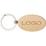Houten sleutelhanger Katherine bruin