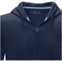 Ruby heren biologische gerecyclede hoodie met volledige rits - Navy - 2XL