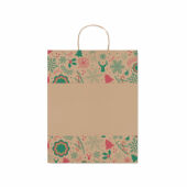 BAO LARGE - Papieren geschenkzak groot - Beige BAO LARGE - Papieren geschenkzak groot - Beige