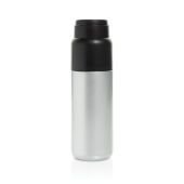 Thermocup RCS recycled geisoleerde fles met beker 500ml, zilver Thermocup RCS recycled geisoleerde fles met beker 500ml, zilver