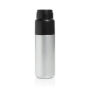 Thermocup RCS recycled geisoleerde fles met beker 500ml, zilver