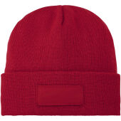 Boreas beanie met patch - Rood Boreas beanie met patch - Rood