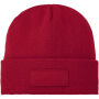 Boreas beanie met patch - Rood