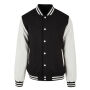 Oldschool College Jacket black/white XS
