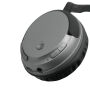 Wireless hoofdtelefoon COMFY zilver, zwart