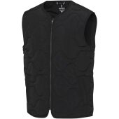 Quartz GRS gerecyclede gewatteerde uniseks bodywarmer