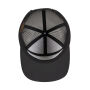 7 Panel Classic Trucker Cap - Black/Black - One Size