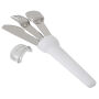 Bestekset RE98-CUTLA - zilver, wit