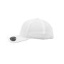 COOL DRY & MINI PIQUE, WHITE, One size, FLEXFIT