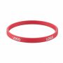 Gepersonaliseerde siliconen armbanden (5mm breed) Gepersonaliseerde siliconen armbanden (5mm breed)