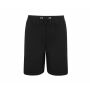 CAMPUS SHORTS, DEEP BLACK, L, JUST HOODS