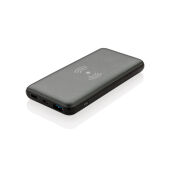 10.000 mAh powerbank met 10W draadloos snelladen met PD, grijs