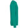 Ecologische uniseks sweater met ronde hals Gemstone Green XS