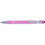 Aluminium balpen Primo roze