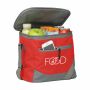Fresco koeltas voor bijv. 12 blikjes frisdrank 600D polyester 26 x 16 x 23 cm