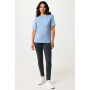 IQONIQ Sierra lichtgewicht gerecycled katoen t-shirt, light heather blue (XS)