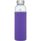 Bodhi 500 ml glazen drinkfles - Paars
