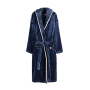 VINGA Louis luxury plush RPET robe size L-XL, navy
