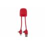 Xoopar ICE-B Multi Oplaadkabel - Rood