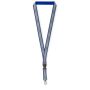 Afneembare polyester keycord met reflecterende overlay