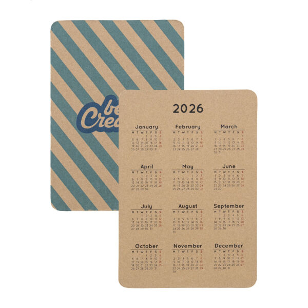 CreaDate Pocket Eco - aangepaste zak kalender