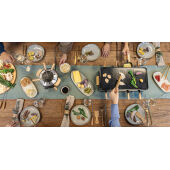 BOSKA Raclette Gourmet Party, 8 Personen (EU Type F), zwart