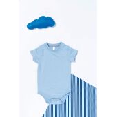 Babyromper korte mouwen Pale Pink 24M Babyromper korte mouwen Pale Pink 24M