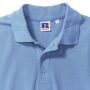 RUS Men Ultimate Cotton Polo, Sky, XL