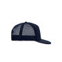 5 Panel Flat Peak Cap navy/navy one size