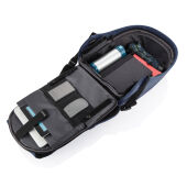 Bobby Hero Small, anti-diefstal rugzak, donkerblauw, zwart