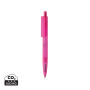 X3 GRS gerecycled PC plastic pen frosted, roze