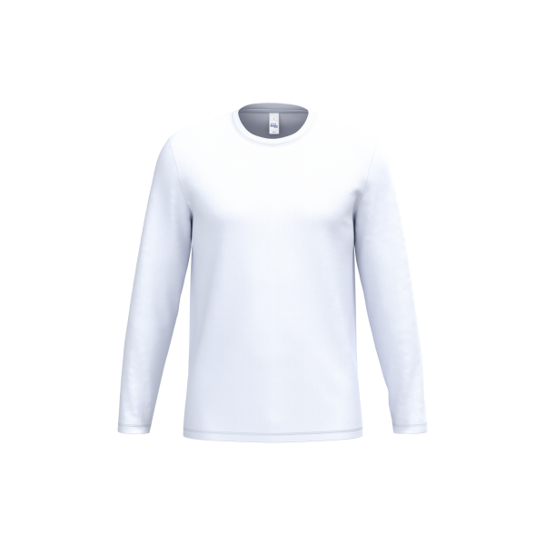 iDeal190 uniseks T-shirt LSL Ideal White XS iDeal190 uniseks T-shirt LSL Ideal White XS