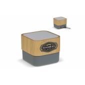Bamboe Speaker 3W - Grijs