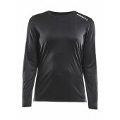 *Rush LS tee wmn black xs