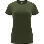 Capri damesshirt met korte mouwen - Venture Green - S