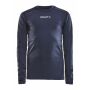 Ability Compr Long Sleeve Jr Navy 122
