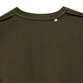 Iqoniq Bryce gerecycled katoen t-shirt, khaki (L)
