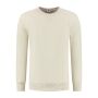 L&S Heavy Sweater Raglan Crewneck for him Sand-3XL