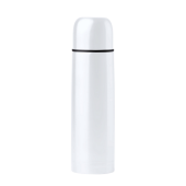 SALVIA RVS thermosfles, sublimatie - wit