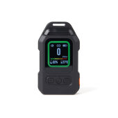 Nordic Drift Everest draagbare CO-melder met LED-alarm, zwart